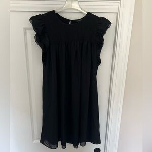 Banana Republic Smocked Top Mini Dress